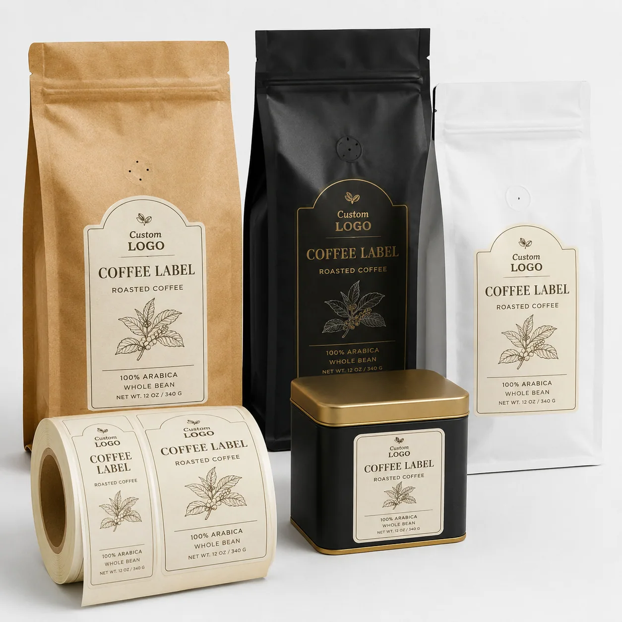 Coffee Bag Labels