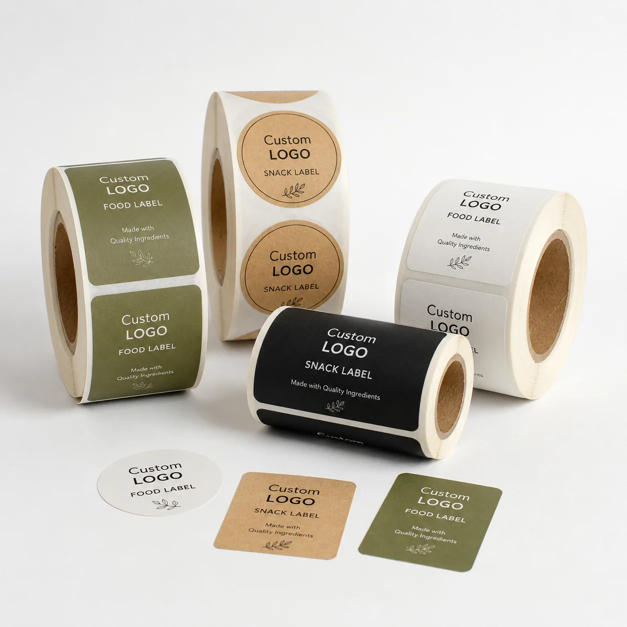 Custom Food Label Rolls