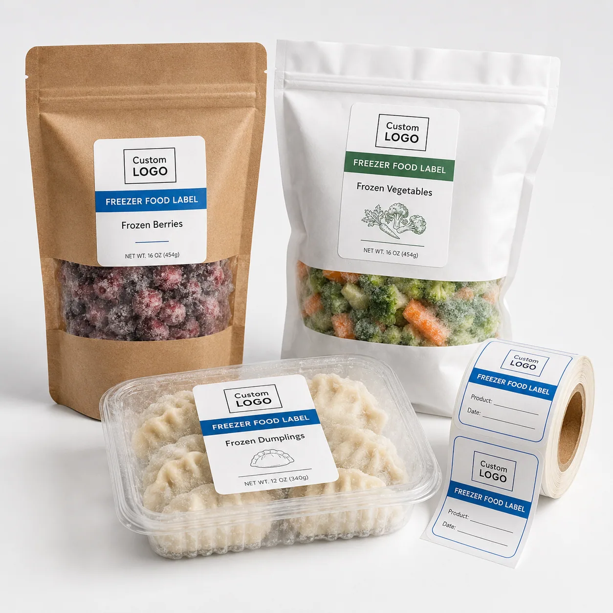 Freezer Food Labels