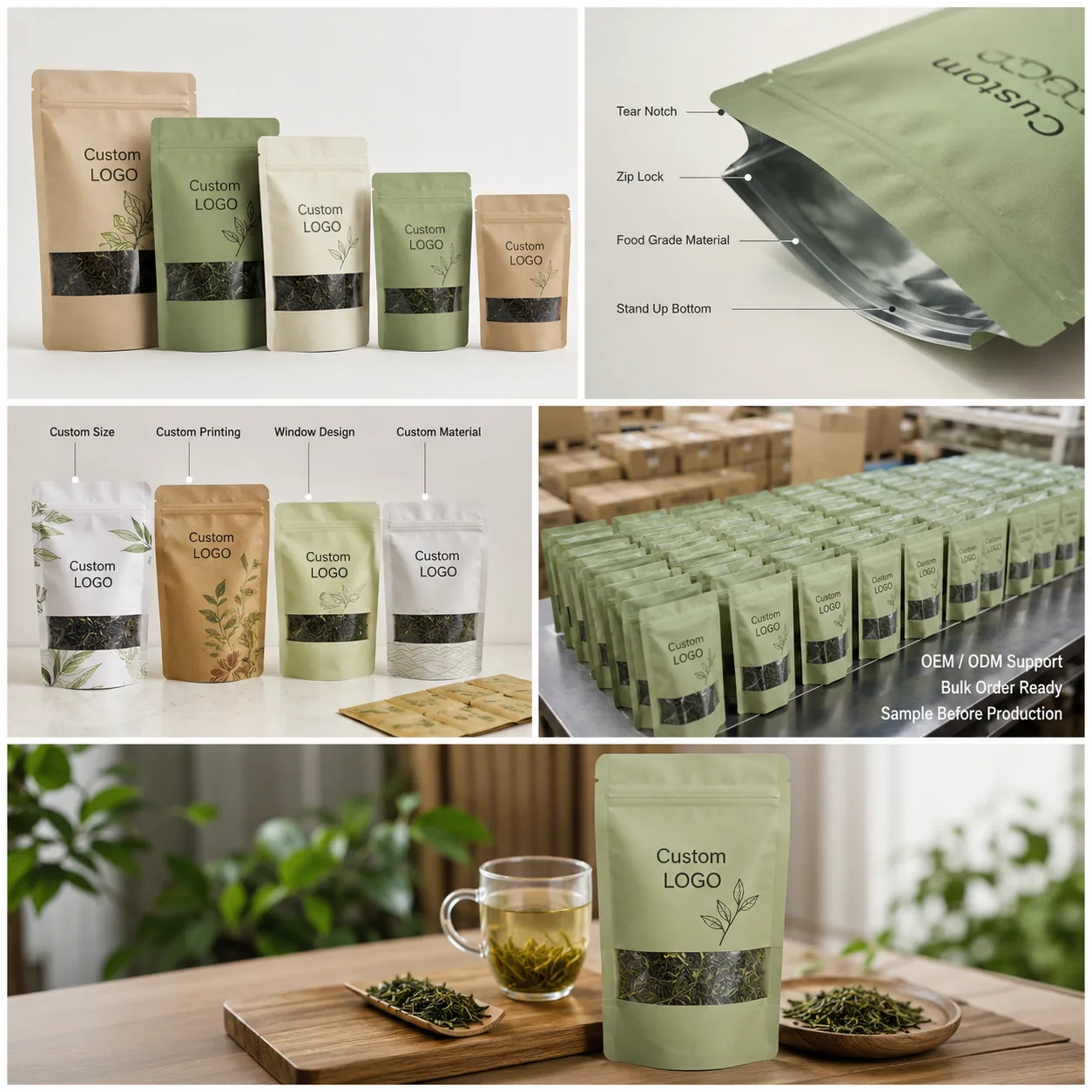 Custom Tea Pouches