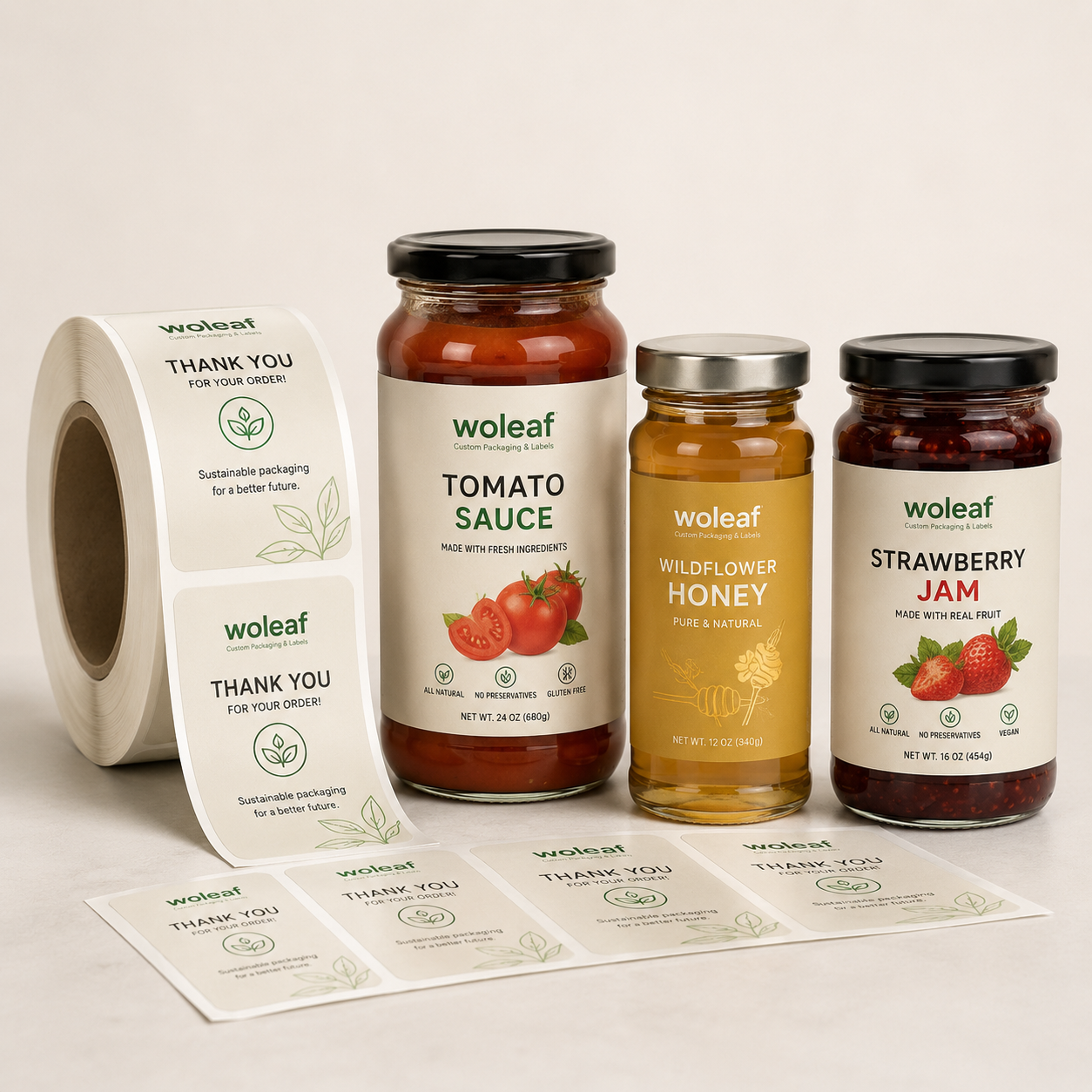 Label and jar packaging project